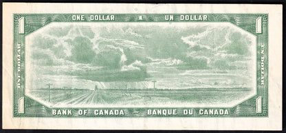 Canada 1954 $1 One Dollar Replacement Banknote Bouey - Rasminsky *C/F 0966529