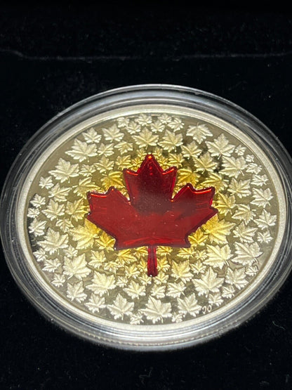 2013 Canada $20 .9999 Silver Maple Leaf Impression Proof Coin