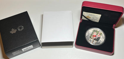 2017 'Springtime Gifts - En Plein Air' Proof $20 Fine Silver Coin With Box + COA