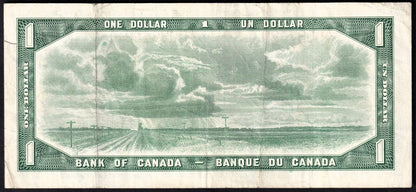 Canada 1954 $1 One Dollar Replacement Banknote Beattie - Rasminsky *A/Y 0037439