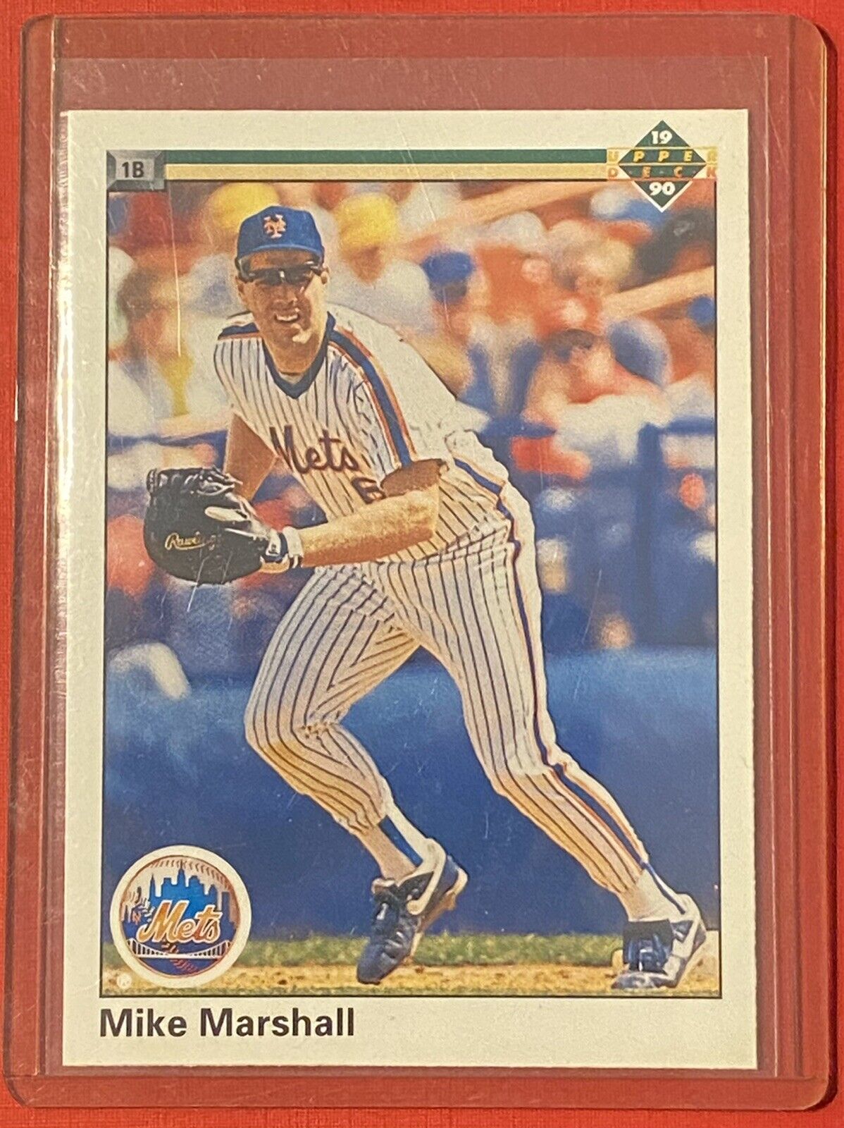 1990 Upper Deck Baseball Mike Marshall New York Mets #781