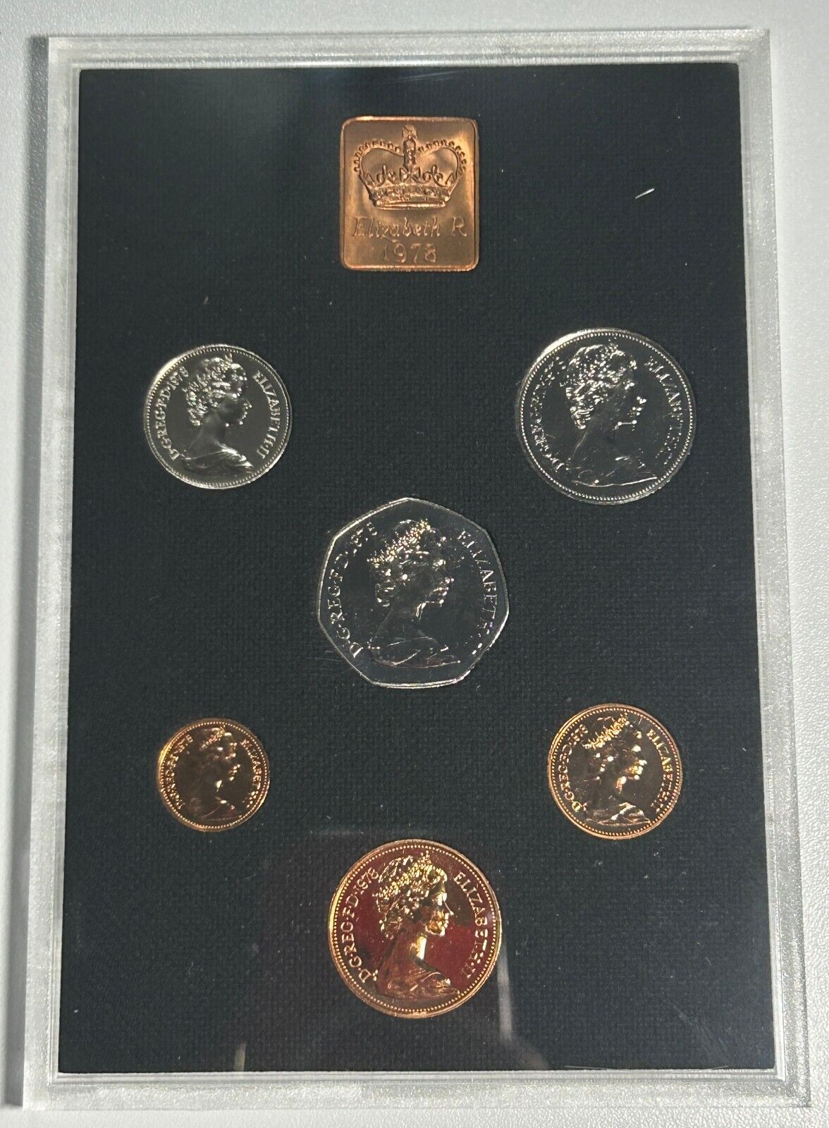 1978 Coinage Of The United Kingdom And Northern Ireland With Original Envelope