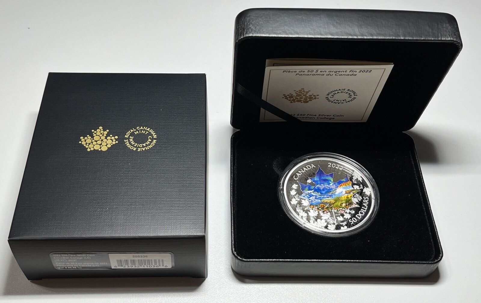 2022 Canada $50 Canadian Collage 3 oz. Pure Silver Proof Coin #1 in Series W