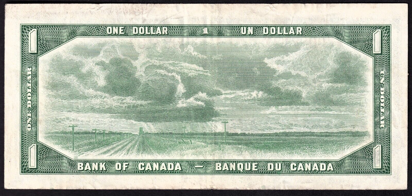 Canada 1954 $1 One Dollar Replacement Banknote Beattie - Rasminsky *H/Y 0087137