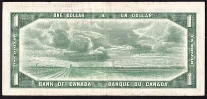 Canada 1954 $1 One Dollar Replacement Banknote Beattie - Rasminsky *H/Y 0087137