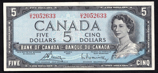 Canada 1954 $5 Five Dollar Banknote Bouey - Rasminsky U/X 2052633