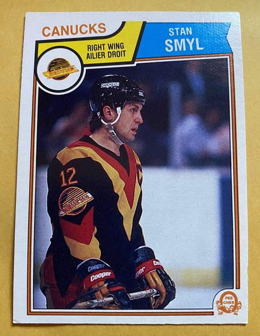 1983-84 O-Pee-Chee OPC Hockey Stan Smyl #359 Vancouver Canucks NM/MT