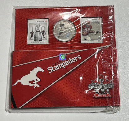 2012 Canada Calgary Stampede 25 Cent Coin and Stamp Set - Mint Sealed