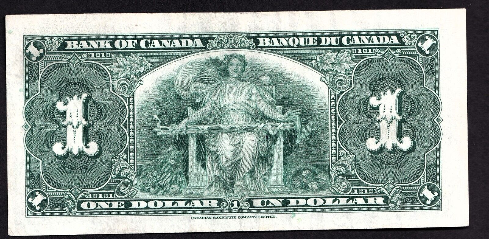 Canada 1937 $1 One Dollar Banknote Coyne - Towers W/M 3420718