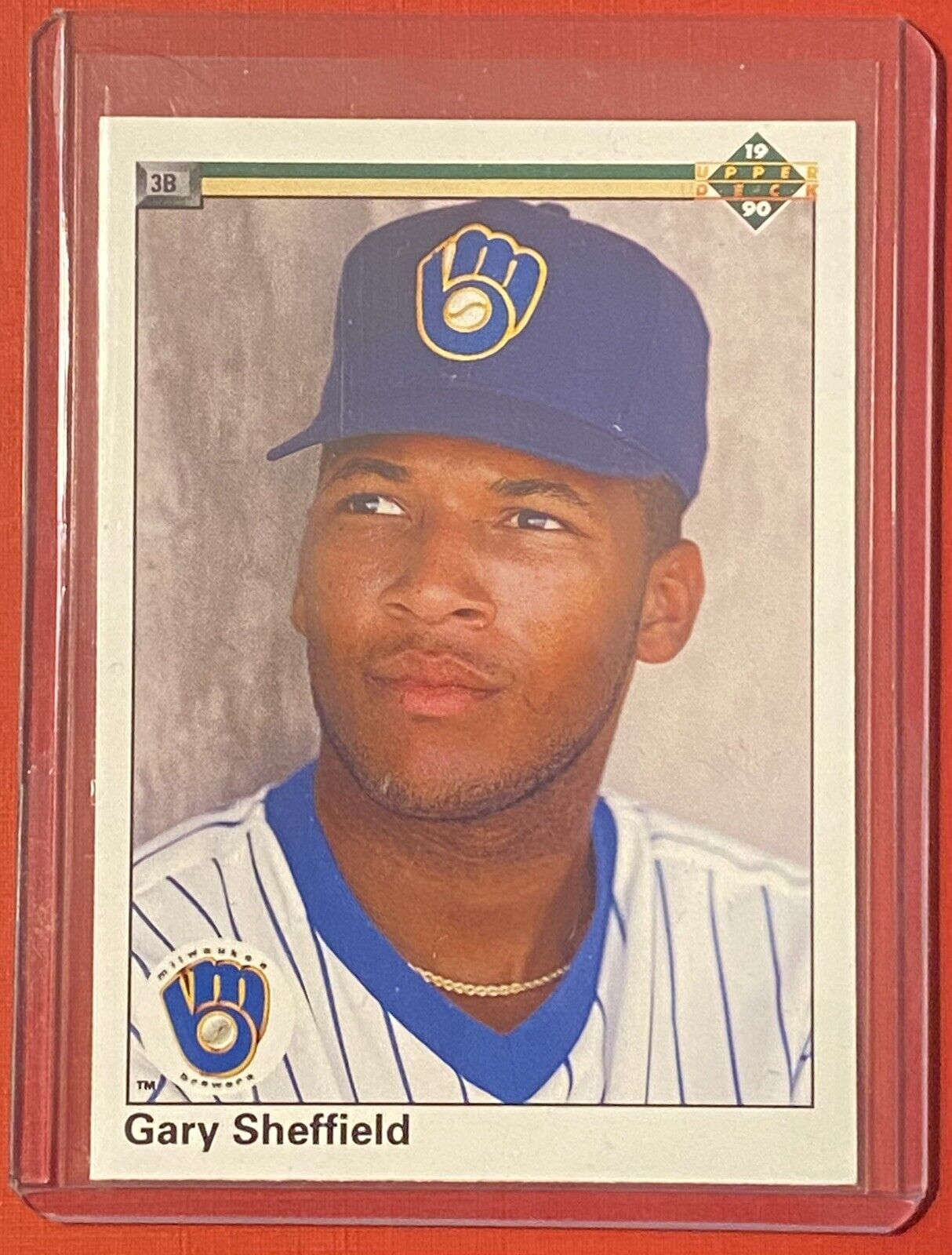 1990 Upper Deck Baseball Gary Sheffield Milwaukee Brewers #157