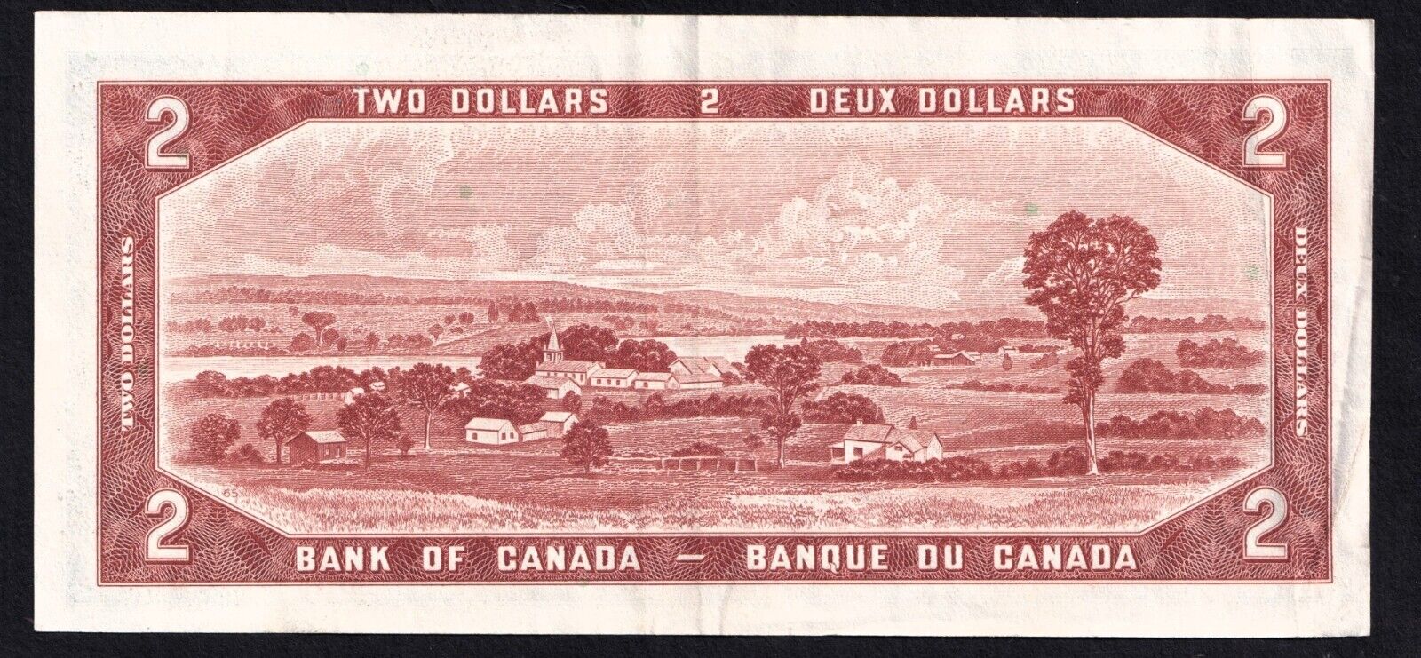 Canada 1954 $2 Two Dollar Banknote Bouey - Rasminsky B/G 5275451