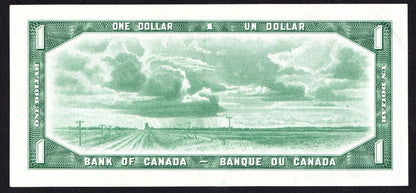 Canada 1954 $1 One Dollar Devils Face Banknote Coyne - Towers B/A 6837781