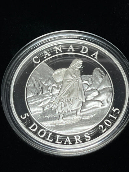 2015 Canada $5 Cornelius Krieghoff Silver Anniversary 3 Coin Set Complete