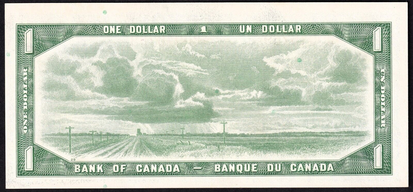 Canada 1954 $1 One Dollar Replacement Banknote Beattie - Rasminsky *B/M 0046769