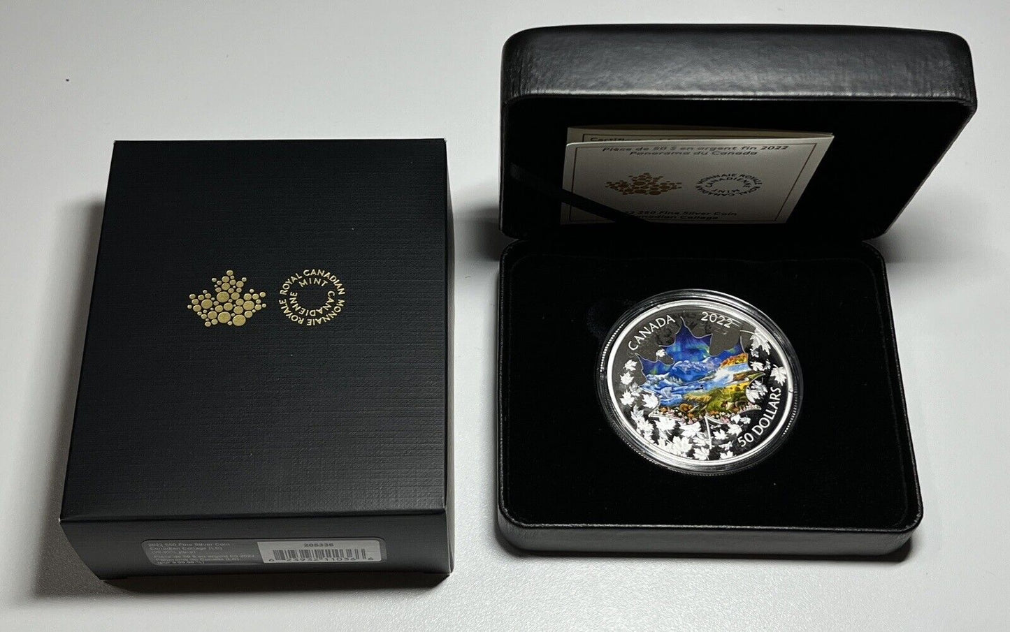 2022 Canada $50 Canadian Collage 3 oz. Pure Silver Proof Coin #1 in Series W