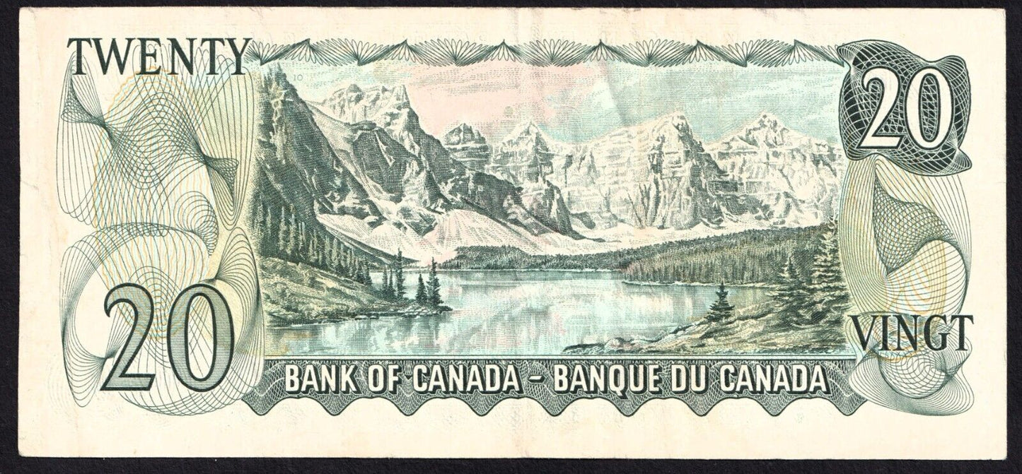 Canada 1969 $20 Twenty Dollar Banknote Beattie - Rasminsky EX 1546428