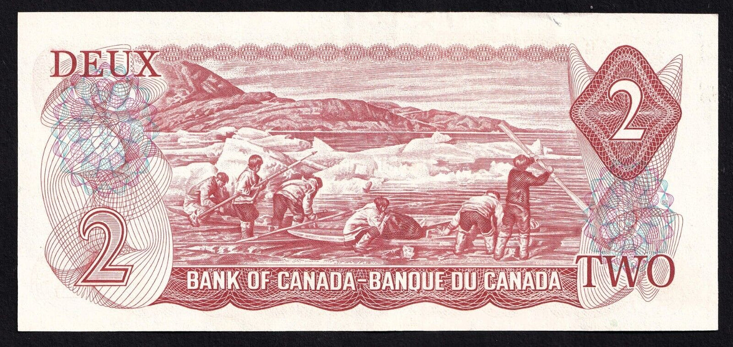 Canada 1974 $2 Two Dollar Banknote  Lawson- Bouey AGV 3161890