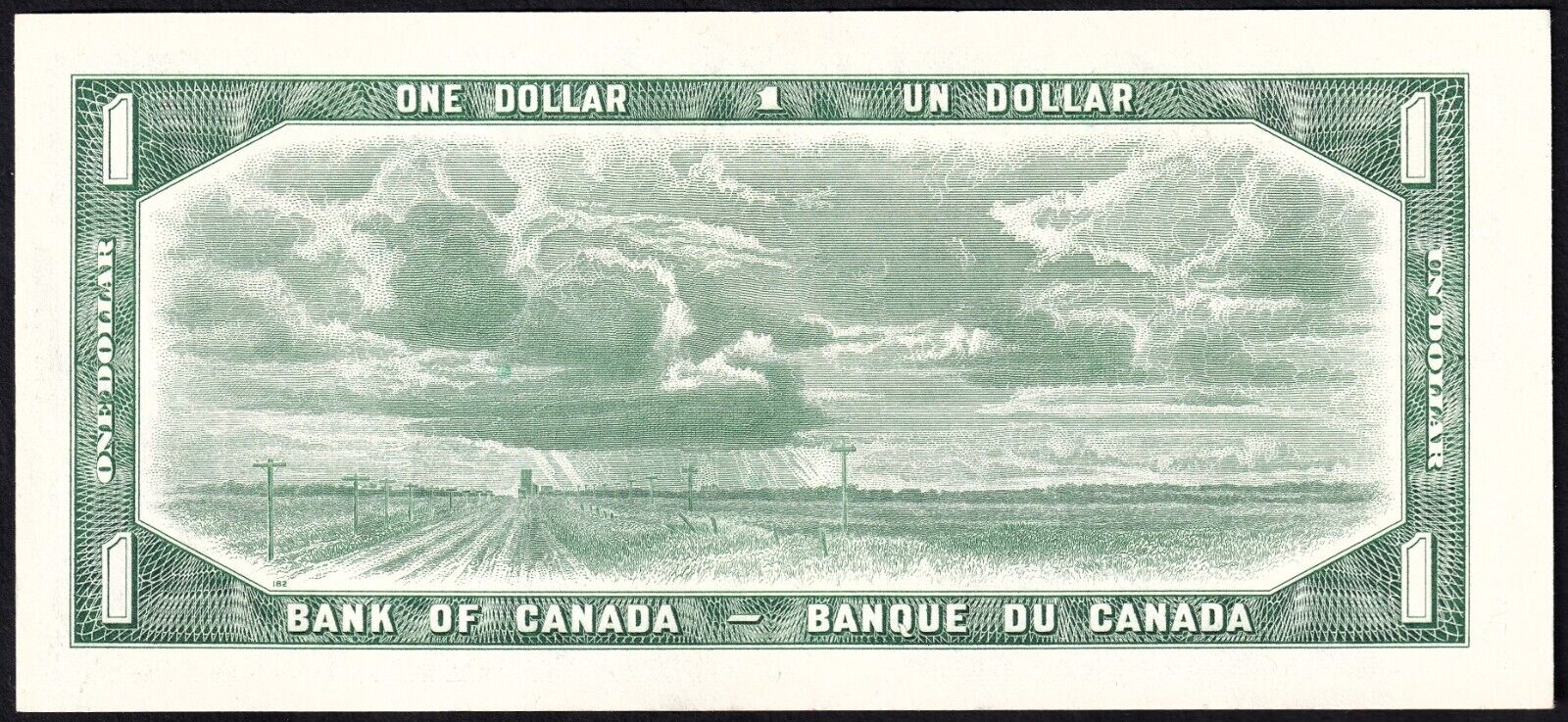 Canada 1954 $1 One Dollar Replacement Banknote Beattie - Rasminsky *C/F