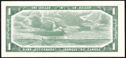 Canada 1954 $1 One Dollar Replacement Banknote Beattie - Rasminsky *C/F