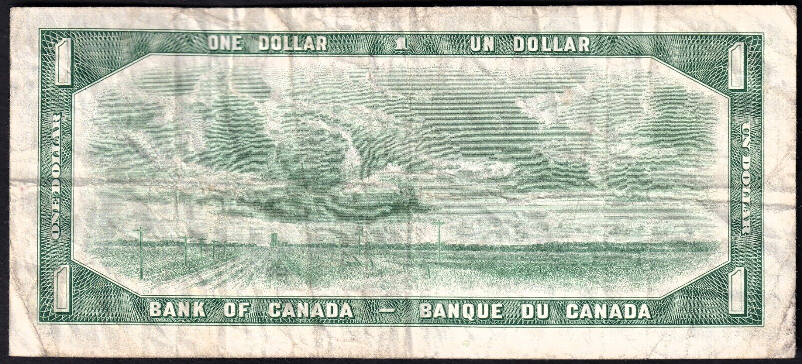 Canada 1954 $1 One Dollar Replacement Banknote Beattie - Rasminsky *A/A 0099089