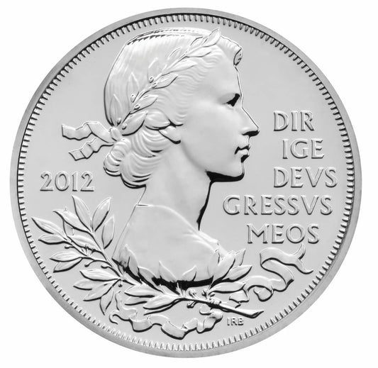 2012 Queen's Diamond Jubilee - 3-Coin Silver Set - cscoinsnbanknotes