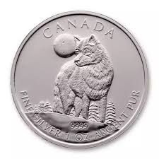 2011 1 oz Silver Timberwolf - RCM