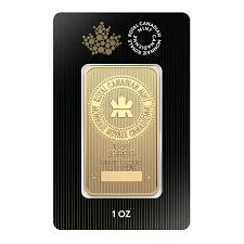 1 oz Gold Bar – Royal Canadian Mint – .9999 Fine Gold