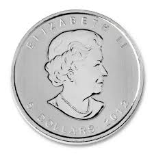 Canada 2012 Moose 1oz .9999 Silver - Wildlife Series