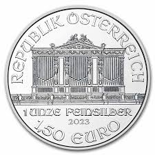 1 oz Silver Philharmonic .999 Fine Silver Coin - Austria - Random Date