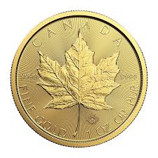 1 oz Gold Maple Leaf – .9999 Fine Gold – Canada (Random Year)