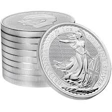 1 oz Silver Britannia – .999 Fine Silver Coin – King Charles III Random Date