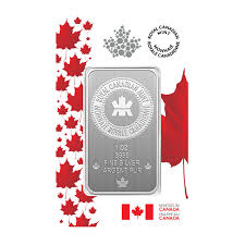 1 oz Silver Bar – Royal Canadian Mint – .9999 Fine Silver