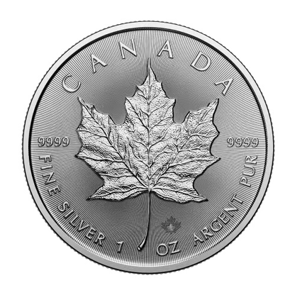1 oz 2026 Canadian Maple Leaf Silver Coin | Royal Canadian Mint - cscoinsnbanknotes