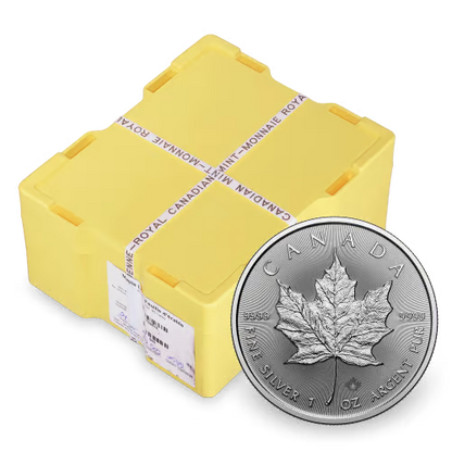 1 oz 2026 Canadian Maple Leaf Silver Coin | Royal Canadian Mint - cscoinsnbanknotes