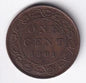 Canada 1901 1c One Large Cent Copper Coin Queen Victoria EF Extra Fine #3