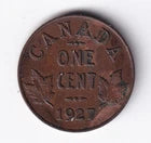 Canada 1927 1c One Small Cent King George V VF Very Fine #1