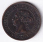 Canada 1900 1c One Large Cent Copper Coin Queen Victoria VF+ Very Fine+ #1