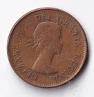Canada 1962 1c One Small Cent Queen Elizabeth II Double #3