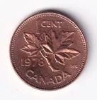 Canada 1978 1c One Small Cent Queen Elizabeth II MS - 65 Mint State - 65 #2