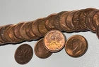 1x Canada 1942 1 Cent Copper One Canadian Penny Nice Red Coin Uncirculated?