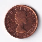 Canada 1958 1c One Small Cent Queen Elizabeth II MS - 64 Mint State - 64