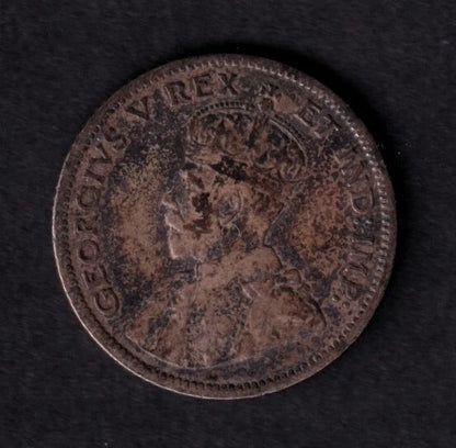 Canada 1911 10c Ten Cent Silver Coin King George V F Fine .925 Silver