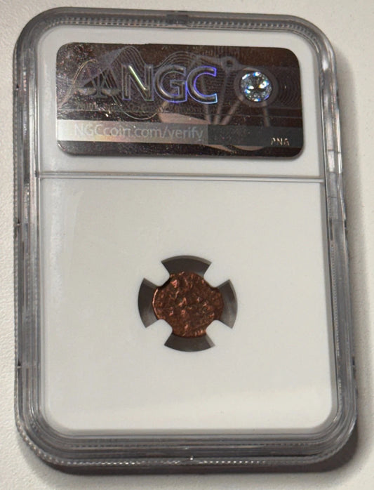 Theodosius I AE4 Nummus AD 379-395 NGC VF Decline & Fall of the Roman Empire