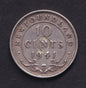 NFLD Newfoundland 1941c 10c Ten Cent Silver Coin King George VI .925 Silver #1 - cscoinsnbanknotes