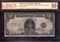Dominion Of Canada 1923 $2 Two Dollar Banknote BCS Graded VG10 Black Seal Group1 - cscoinsnbanknotes