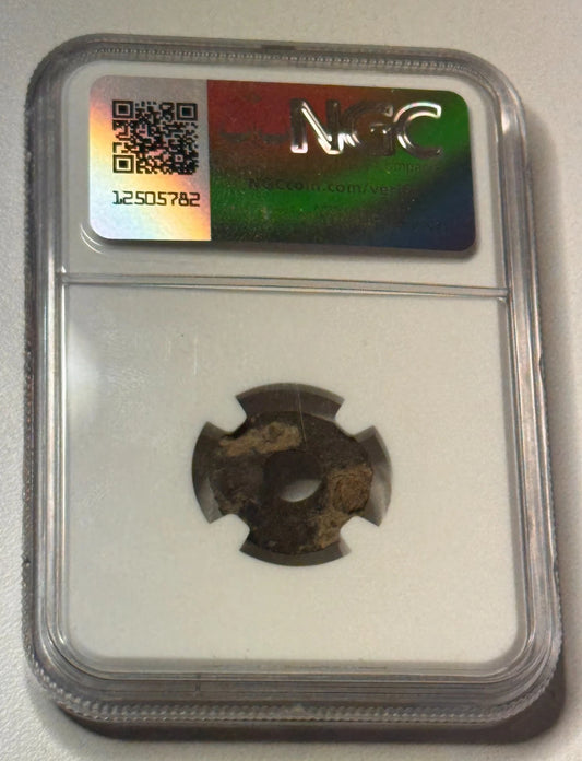 Indonesia Palembang Pitis AH1658-1805 NGC Pirate Money Genuine Coin