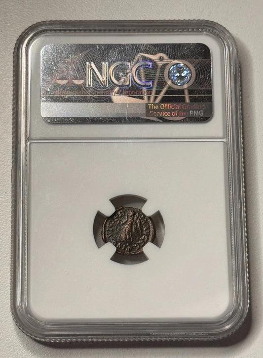 Valentinian II AE4 Nummus AD 375-392 NGC VF Late Empire The Dominate Coin