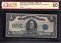 Dominion Of Canada 1923 $1 One Dollar Banknote BCS Graded VG 10 Blue Seal Group1 - cscoinsnbanknotes