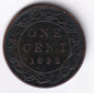 1892 Canada 1 One Cent Queen Victoria UG OC-2 Intact "N"