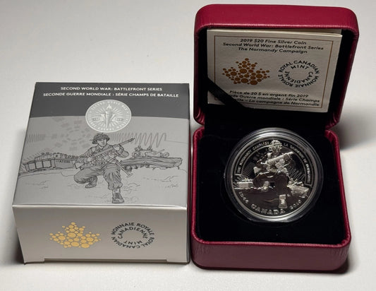 Canada 2015 $20 Second World War: Batllefront Series The Normandy Campaign